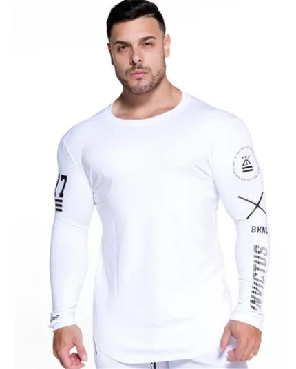 Men's Slim Fit Long Sleeve Casual Quick-Dry Sweater