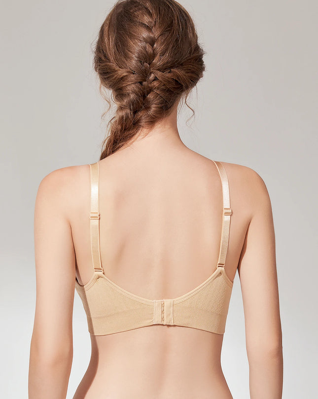 3-Pack Wireless Breathable Front Open Nursing Bra