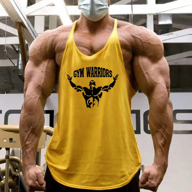 Men's Fitness Tank Top - Sleeveless Bodybuilding Vest