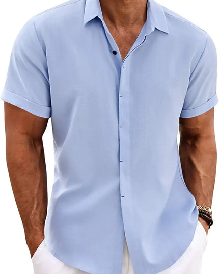Men's Casual Button-Down Shirt