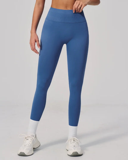 High-Waist Seamless Leggings for Women with Hip-Lifting Design