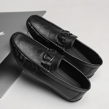 Men's Denim Casual Slip-On Loafers – Comfortable & Stylish Men's Shoes