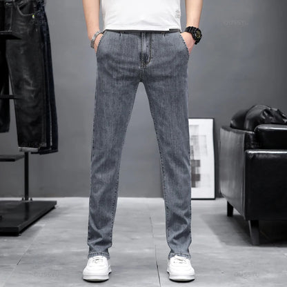 Men's Slim Fit Stretch Skinny Jeans – Casual Casual Denim for Men