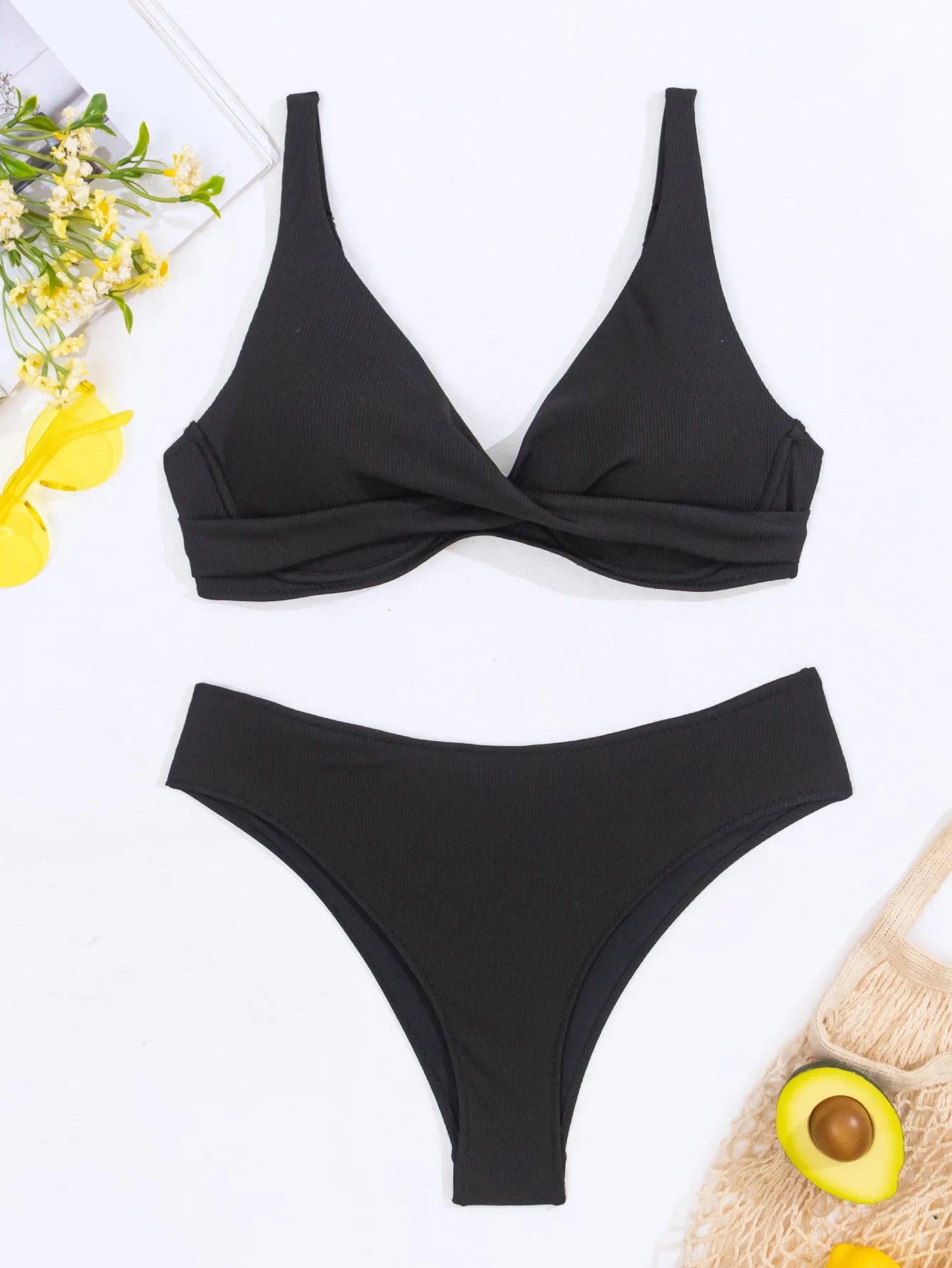 Women's Bikini Set - Two-Piece Swimsuit