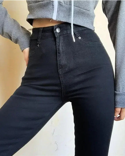 Slim-Fit Stretch Jeans for Women - Skinny Pencil Pants