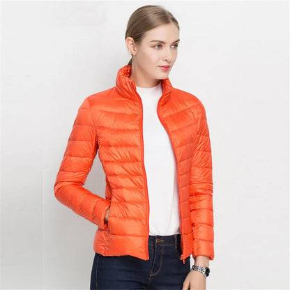 Women's Warm Slim Fit Zipper Jacket