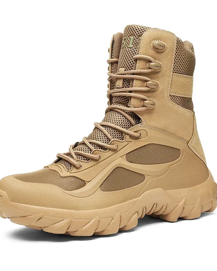 Men's Tactical Boots - Lightweight, Outdoor, Non-Slip Shoes