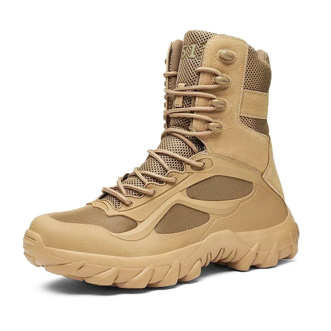 Men's Tactical Boots - Lightweight, Outdoor, Non-Slip Shoes