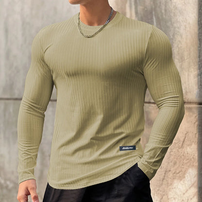 Men's Slim Fit Lightweight Long Sleeve Sweater