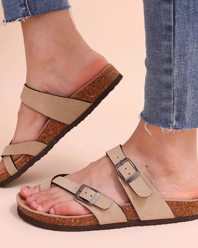 Elegant Women's Classic Suede Slippers