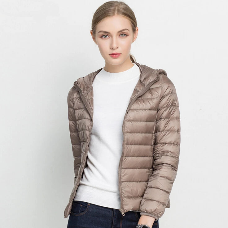 Women's Warm Slim Fit Zipper Jacket