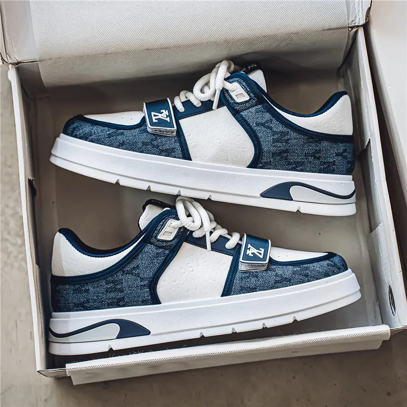 Men's Non-Slip Heightening Sneakers with Soft Sole