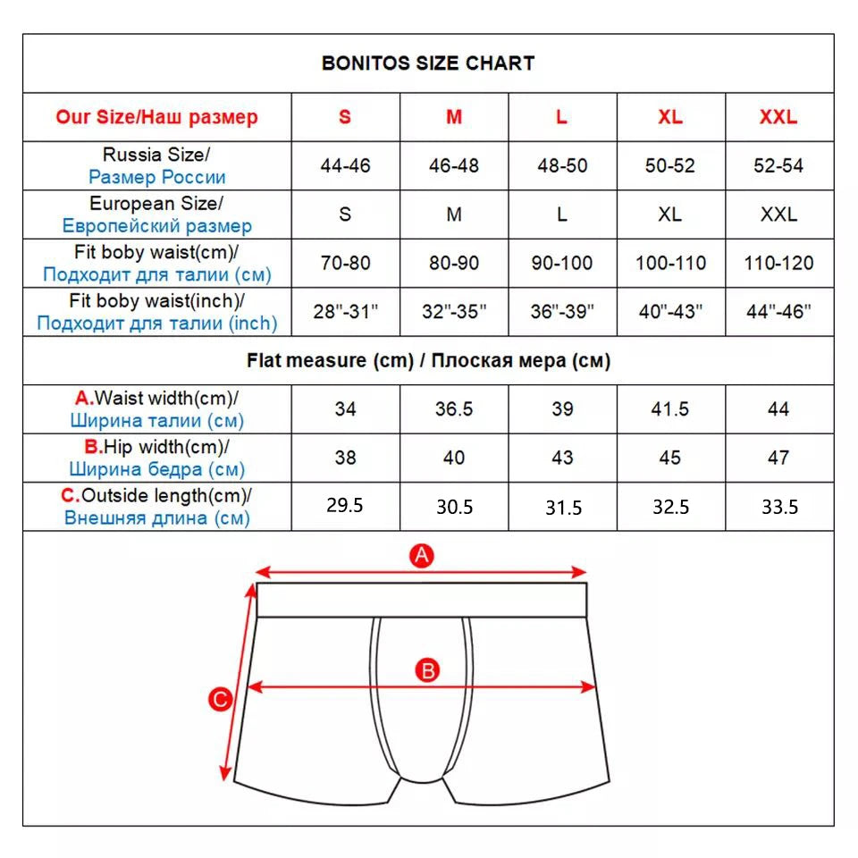6 Pack Men's Cotton Boxer Briefs – Comfortable Men's Underwear, Breathable Boxers for Men