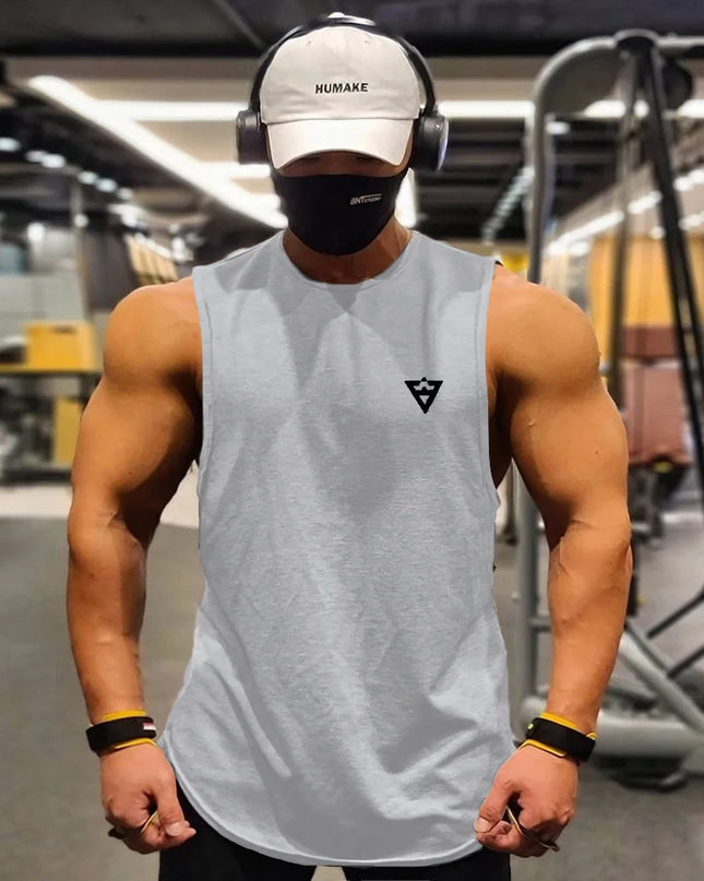 Men's Casual Fit Tank Top - Comfortable Fitness Sleeveless Shirt for Men