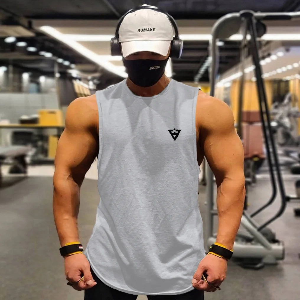 Men's Casual Fit Tank Top - Comfortable Fitness Sleeveless Shirt for Men