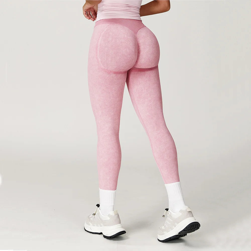 High Waist Women's Seamless Leggings - Performance Yoga and Workout Tights