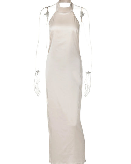 Elegant Women’s Backless Maxi Dress