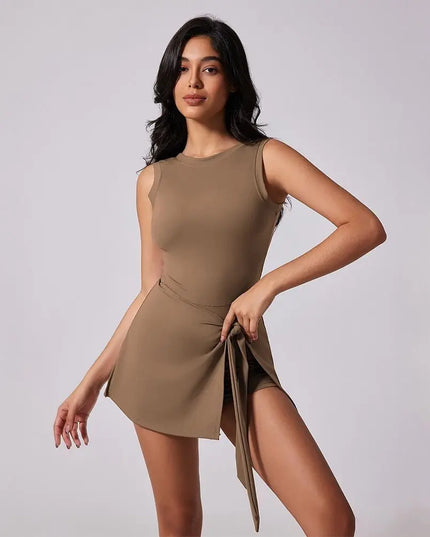 Women's U-Back High Elasticity Slim Fit Dress Skirt