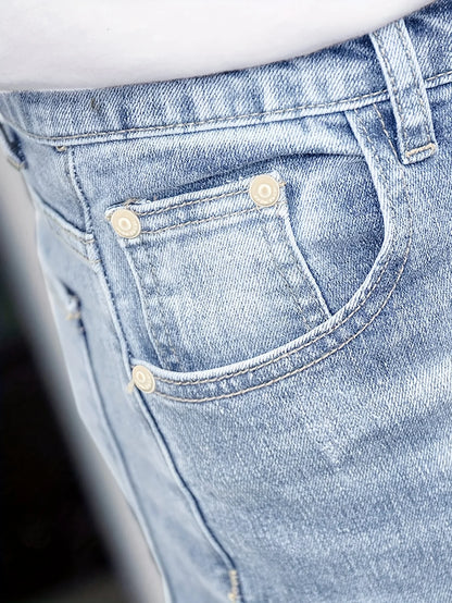 Men's Vintage Casual Stretch Denim Jeans