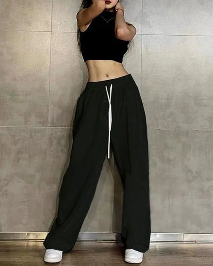 Women's Loose Fit Sweatpants with Drawstring & Elastic Waist