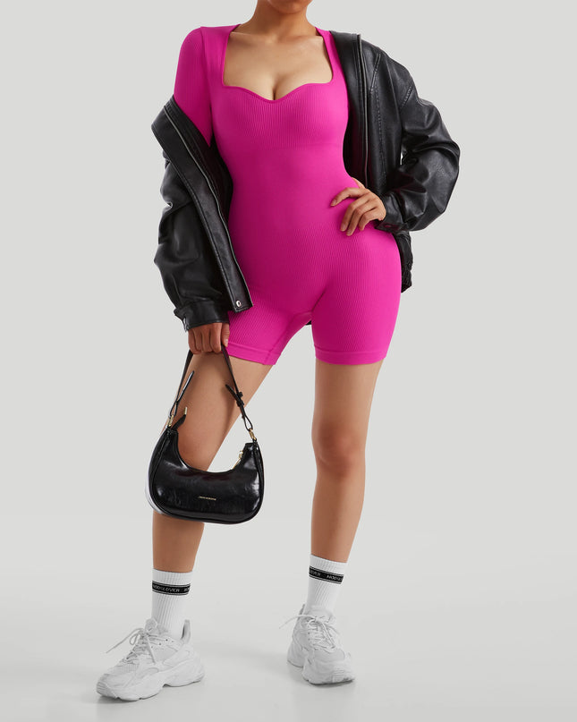 Women's Long Sleeve Bodysuits & Jumpsuits - One-Piece Top