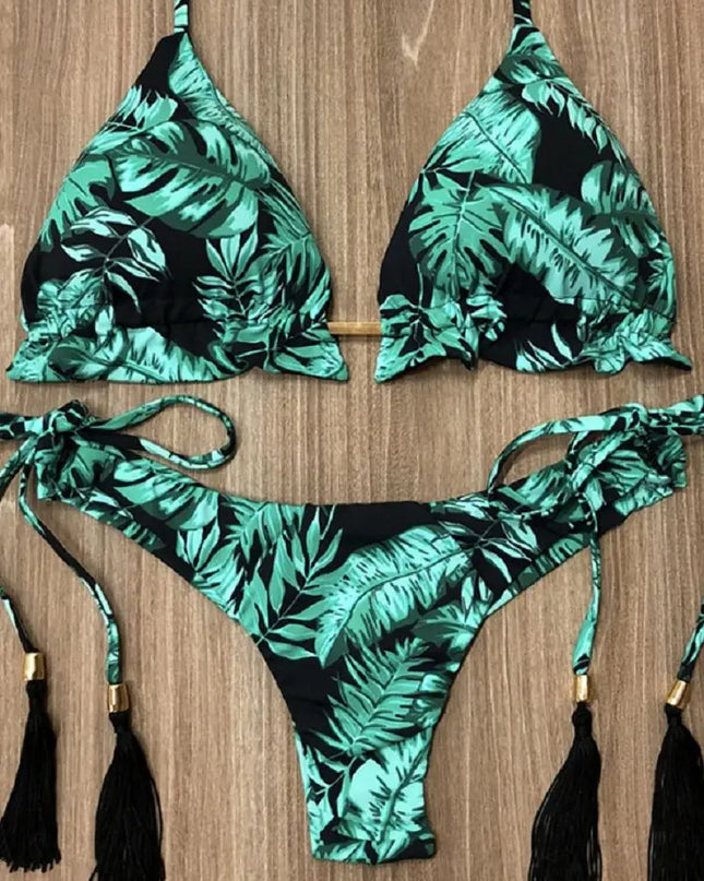 Women's Two-Piece Bikini Set - Various Colors And Designs
