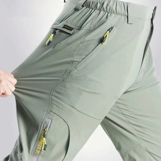 Men's Lightweight Quick-Drying Hiking Pants – Breathable, Thin, and Moisture-Wicking for Outdoor Adventure