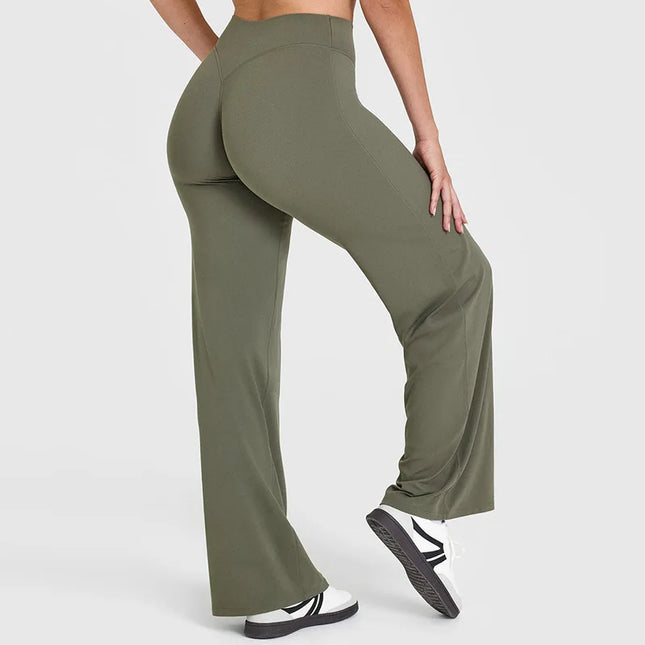 Women's High-Waisted Wide-Leg Sweatpants