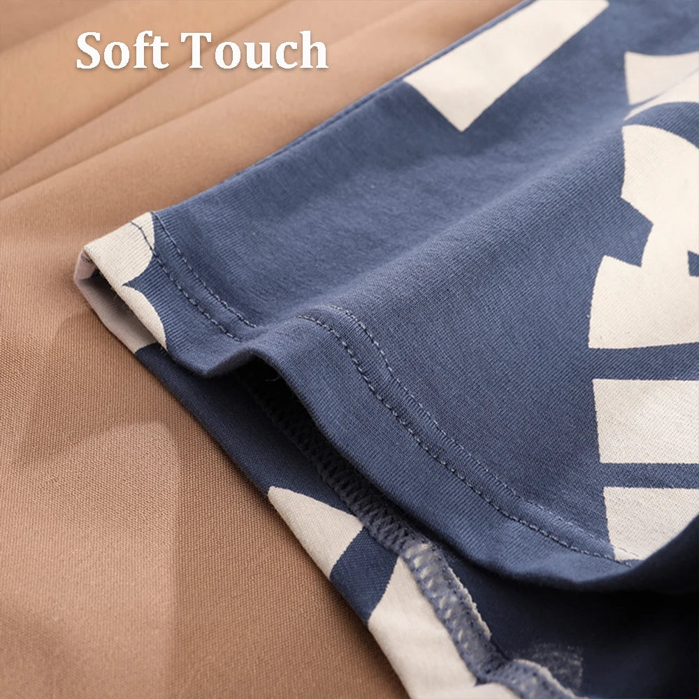 3PCS Women's Cotton Soft Letter Print Panties Set – Comfortable Female Underwear