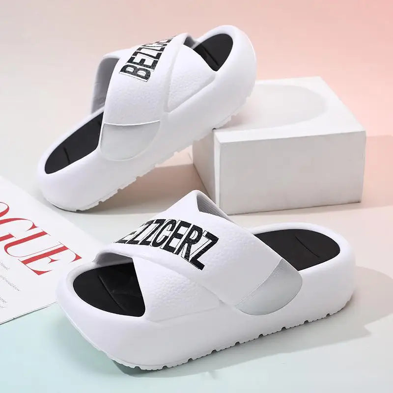 Women's High Heel EVA Slippers with Super Thick Sole