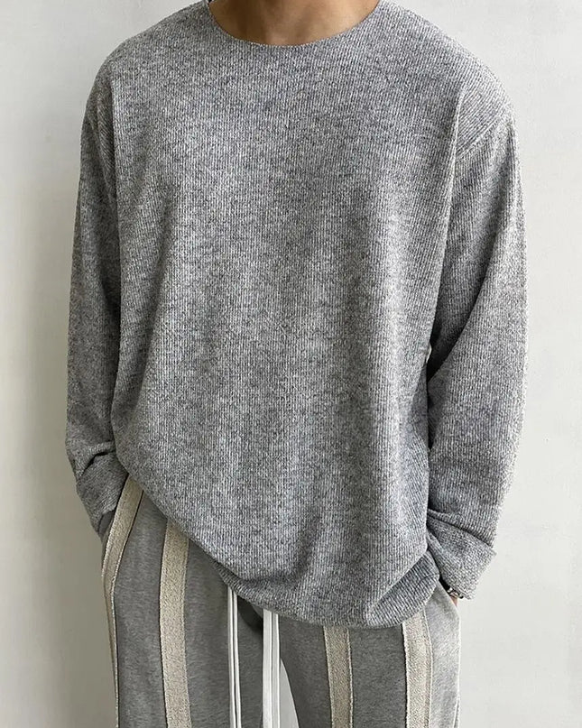 Men's Lightweight Casual Long-Sleeve Sweater