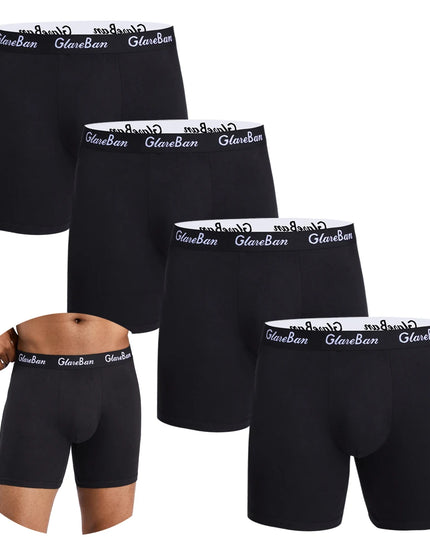 4-Piece Set of Mid-Length Men’s Boxer Shorts