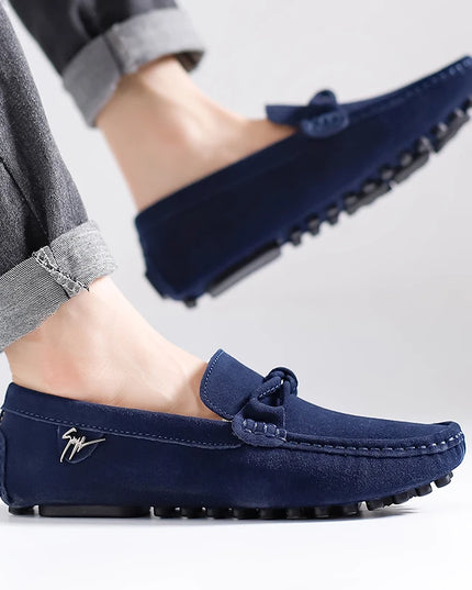 Men's Genuine Leather Anti-Slip Shoes - Durable, Stylish Footwear for Men