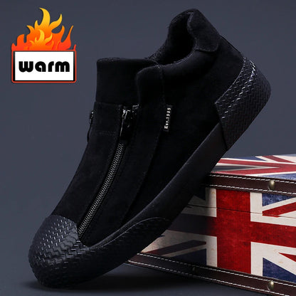 Men's High-Top Canvas Sneakers | Casual & Comfortable Footwear for Men