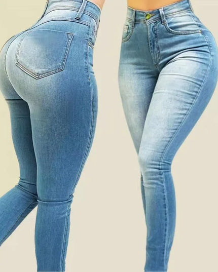 Botvotee Women's Skinny High-Waisted Pencil Jeans | Casual Slim Fit Denim for Women