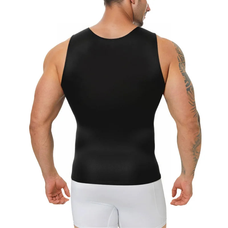 Men's Slim Fit V-Neck Shapewear Vest