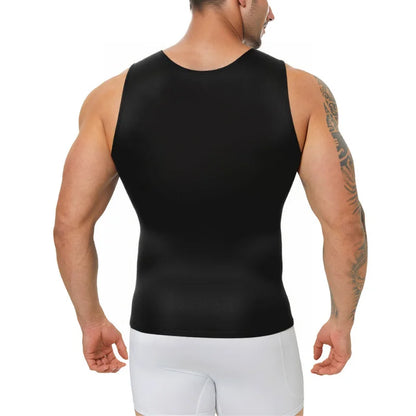 Men's Slim Fit V-Neck Shapewear Vest