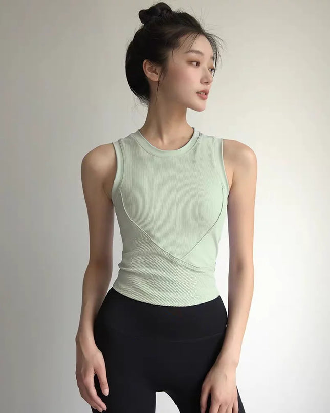 Women's Padded Push-Up Sports Vest