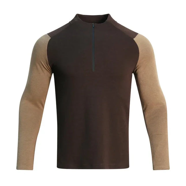 Men's Compression Athletic Long Sleeve Tight Sweatshirt