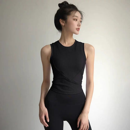 Women's Padded Push-Up Sports Vest