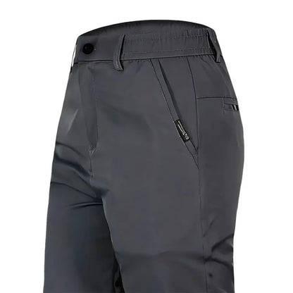 Men's Straight-Leg Slim Fit Breathable Casual Pants
