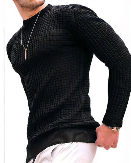Men’s Casual-Fit Plaid Sweater