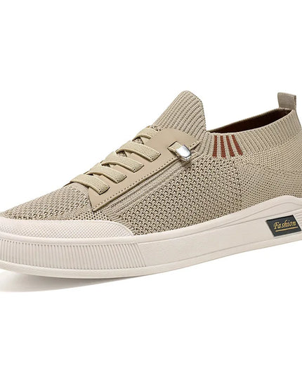 Men's Korean Style Canvas Sneakers - Breathable & Comfortable Shoes
