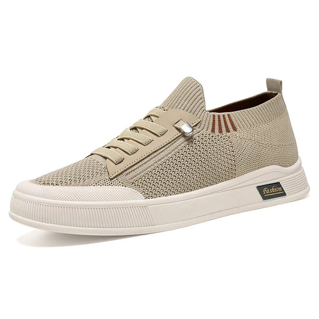 Men's Korean Style Canvas Sneakers - Breathable & Comfortable Shoes