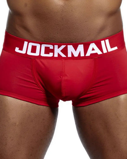 JOCKMAIL 6Pcs/Lot  Man  Boxershorts Cotton Men Boxers Male Breathable Underwear Men’s Panties Soft Boxer Briefs