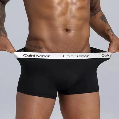 4-Pack Men's Antibacterial Soft Briefs - Various Color Combinations