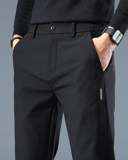 Men's High-Quality Elastic Breathable Trousers - Various Colors