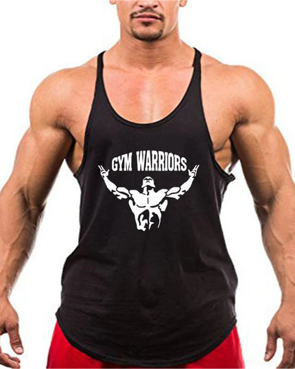 Men's Fitness Tank Top - Sleeveless Bodybuilding Vest