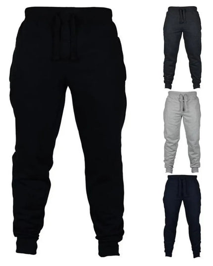 Men's Casual Fitness Joggers - Slim Fit Tracksuit - Various Colors