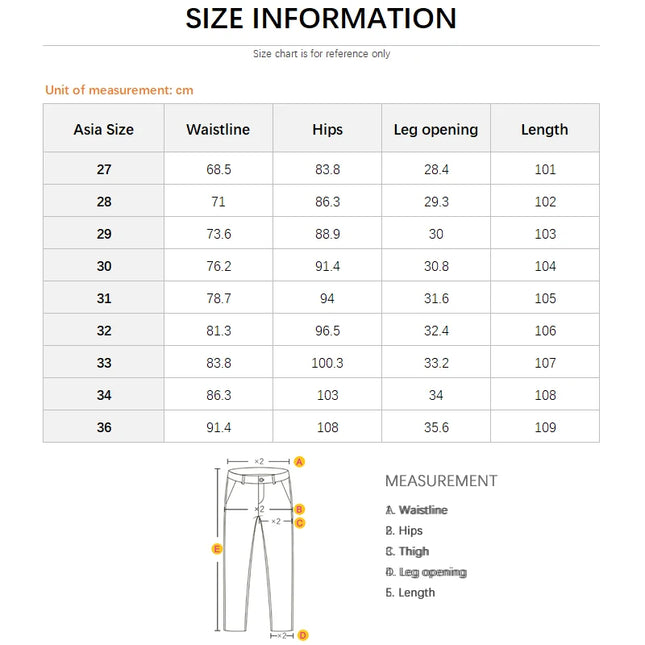 Men's Slim Fit Stretch Jeans - Comfortable Slim Fit Pants